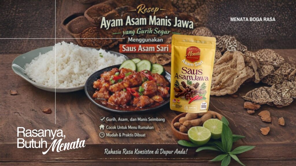 Resep Ayam Saus Asam Jawa