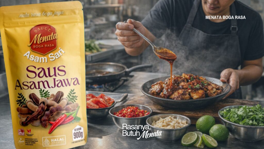 Saus asam jawa siap pakai untuk UMKM kuliner agar produksi lebih efisien dan konsisten